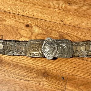 Vintage Rare Forged Iron Belt